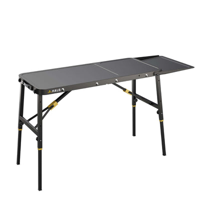 HALO Getaway Portable Folding Table with 52 in. Surface and 100 lb Weight Capacity