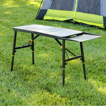 HALO Getaway Portable Folding Table with 52 in. Surface and 100 lb Weight Capacity