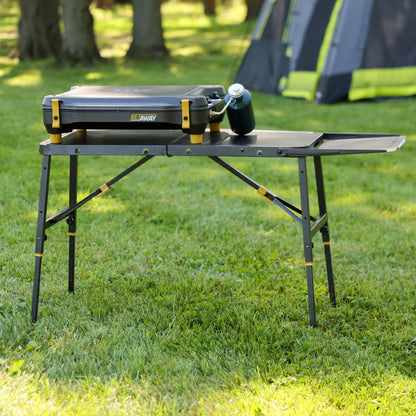 HALO Getaway Portable Folding Table with 52 in. Surface and 100 lb Weight Capacity