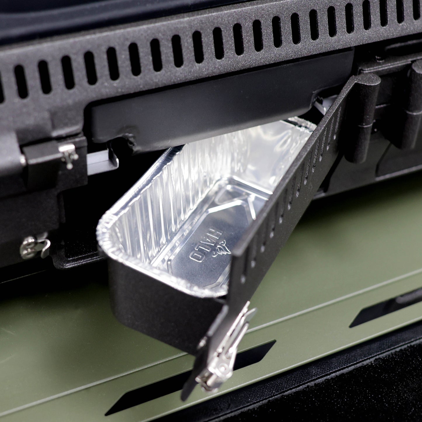 HALO Getaway Griddle Grease Cup Liners, 10-Pack, Disposable Foil for 2-Zone Griddle